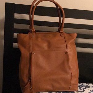 Solo leather computer bag